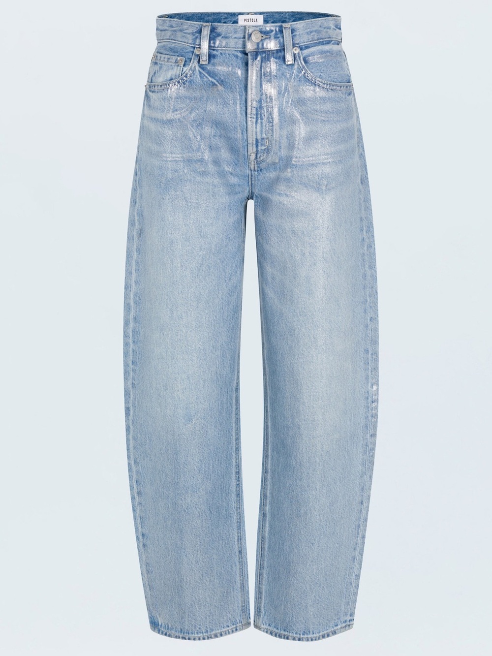 Pistola Wes Barrel Leg Spellbound Metallic Shimmer Jeans